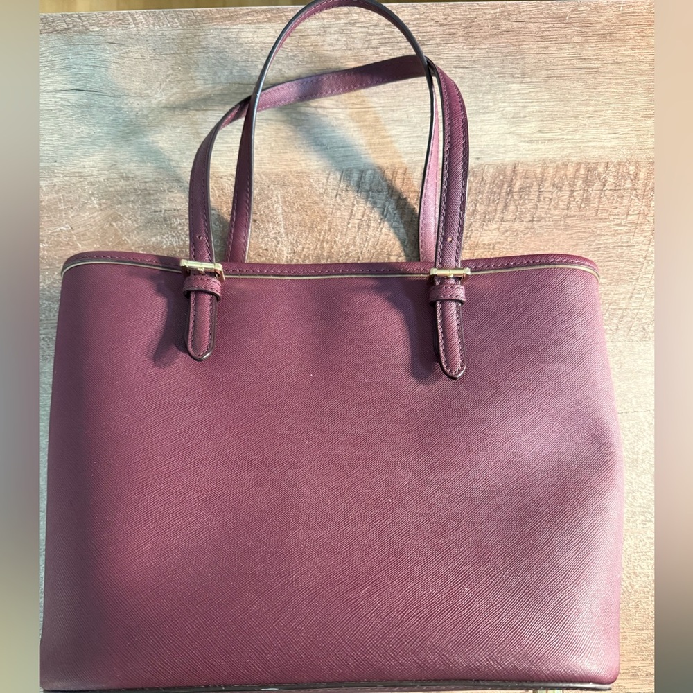 Michael Kors Burgundy Purse - Picture 4 of 5